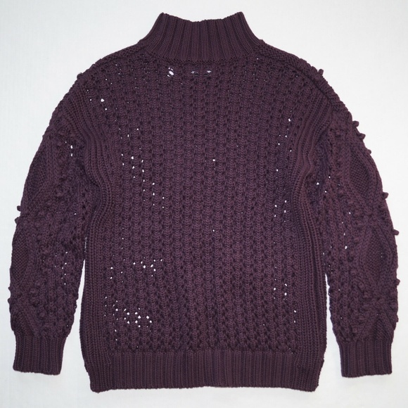 525 America Women's Mixed Knit Oversized Pullover - Picture 2 of 5